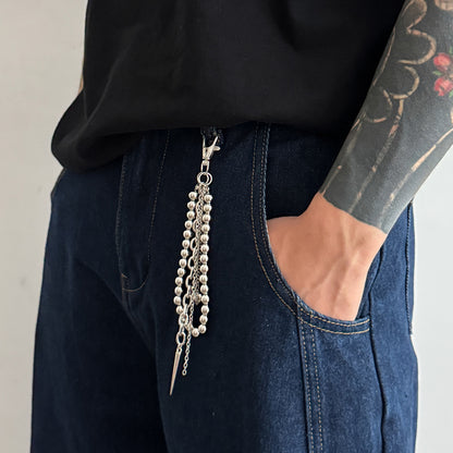 Studs Beaded Keychain WN21076