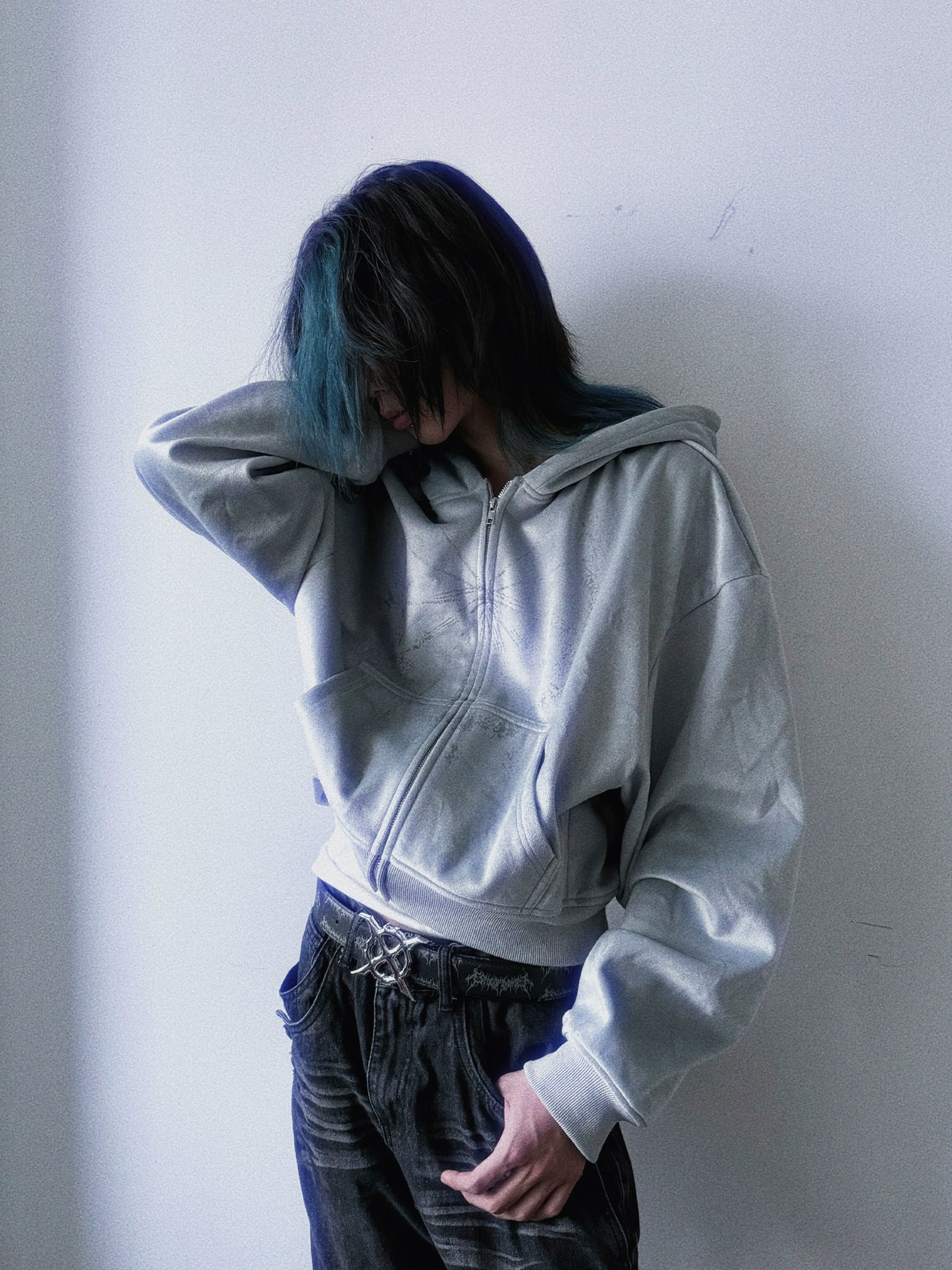 Wizard Hat Velvet Zipper Hoodie WN20916