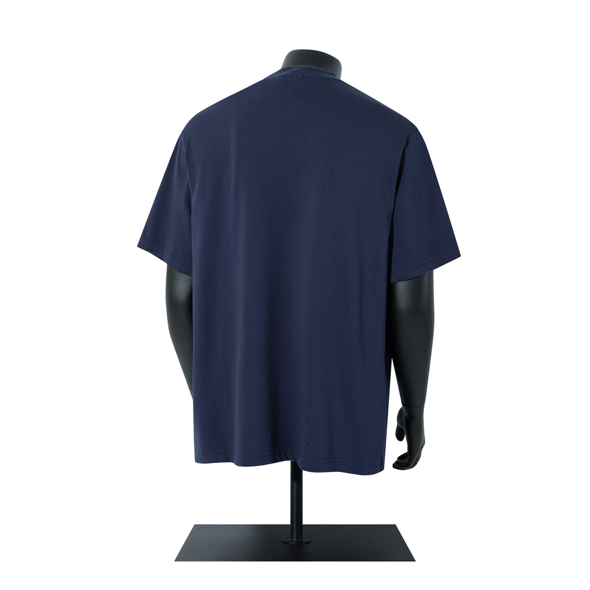 Washed Raw Hem Oversize Short Sleeve T-Shirt WN26929