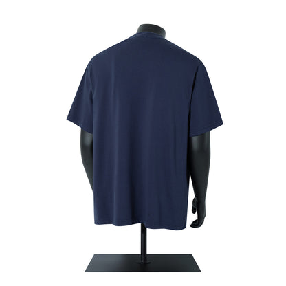 Washed Raw Hem Oversize Short Sleeve T-Shirt WN26929