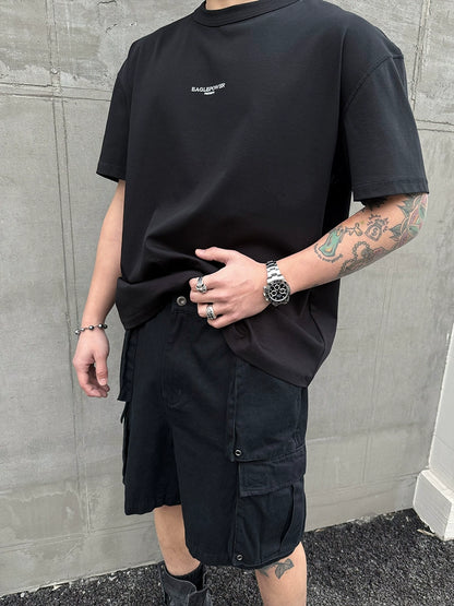 Washed Short Cargo Pants WN17668