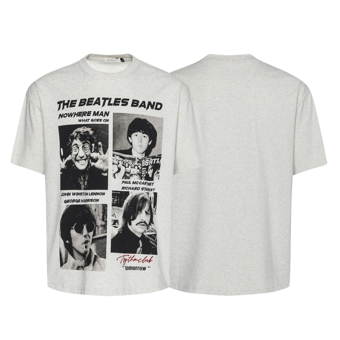Portrait Print Short Sleeve T-Shirt WN25903
