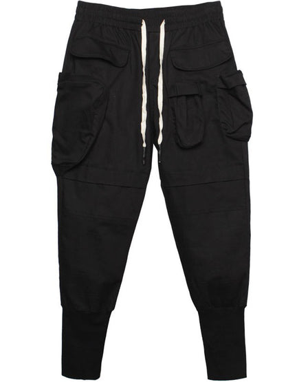 Tactical Bullet Pocket Functional Cuffed Cargo Pants WN22479