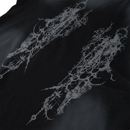 Washed Graphic Art Print Short Sleeve T-Shirt WN25500