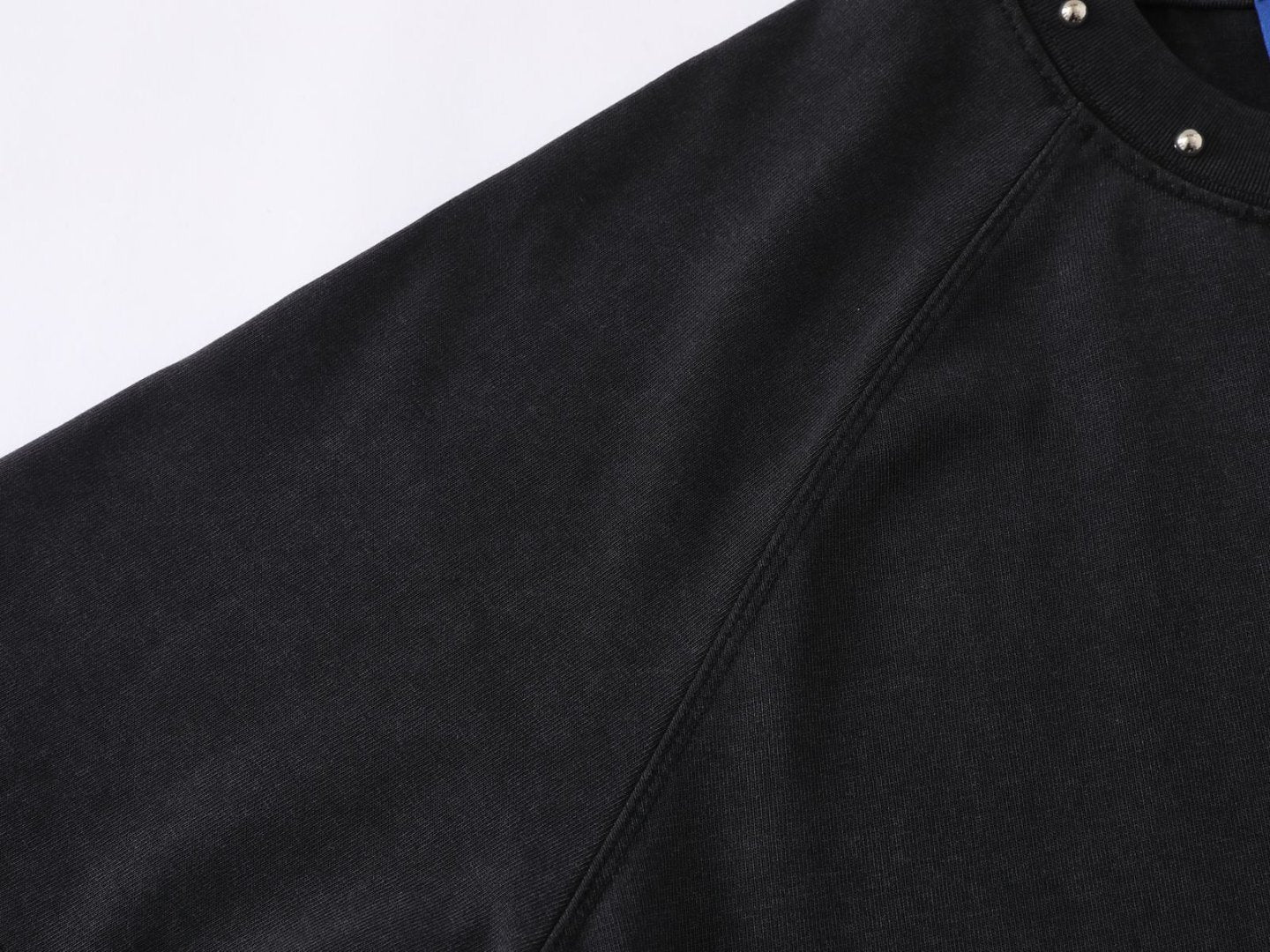 Studs Raglan Short Sleeve T-Shirt WN25505
