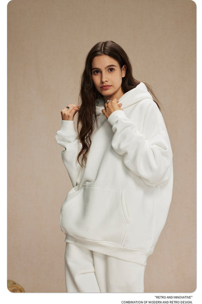 Oversize Plain Hoodie WN9968