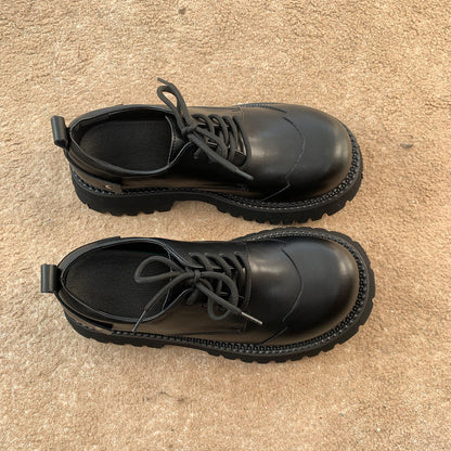 Thick Sole Lace-Up Shoes WN25183