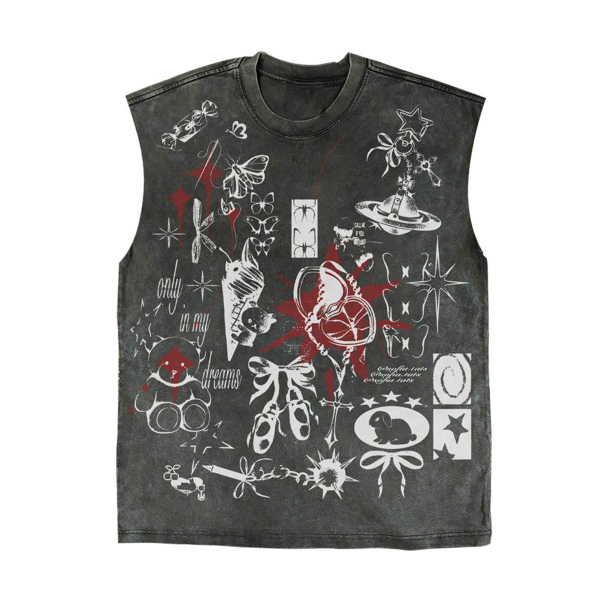 Graphic Art Design Tank Top WN16859