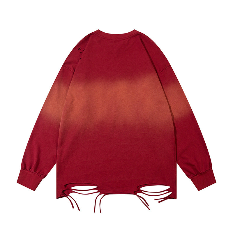 Washed Gradient Sweatshirt WN11433