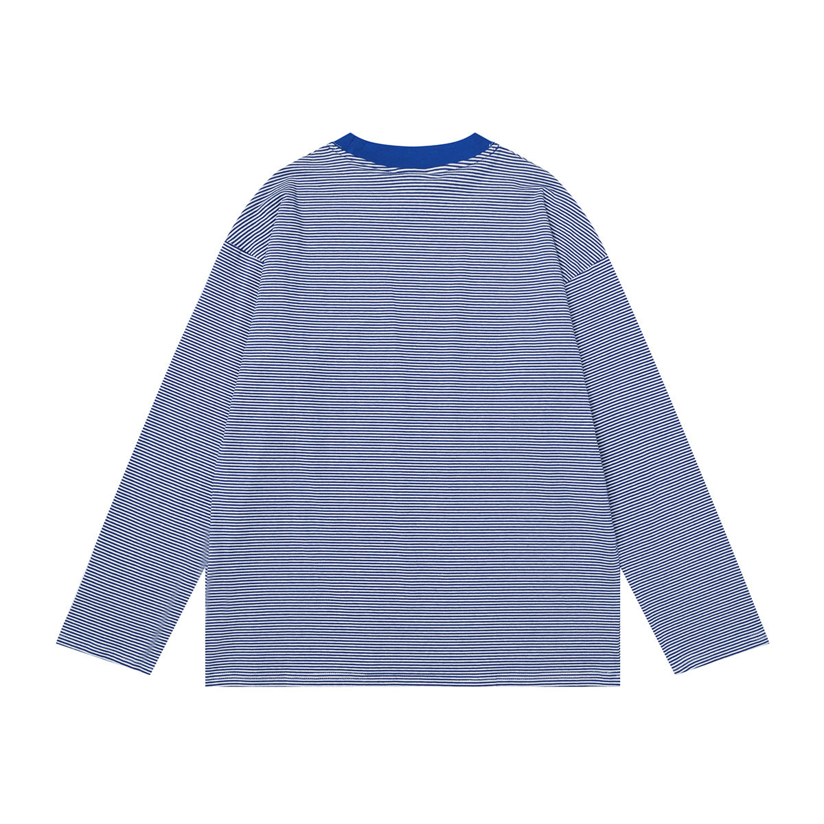 Striped Anime Graphic Oversize Long Sleeve T-Shirt WN25841