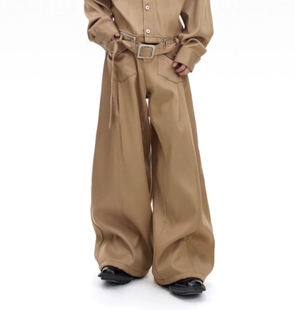 Pearl Detail Collarless Short Denim Jacket & Cargo Denim Jeans Setup WN20513