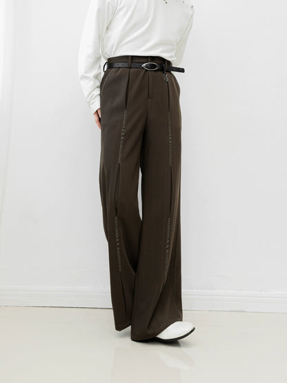 Deconstructed Oversize Tailored Jacket & Trousers Setup WN11885