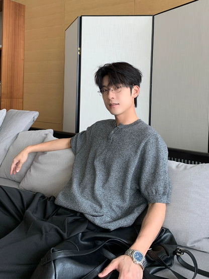 Lightweight Knit Short Sleeve T-Shirt WN20429