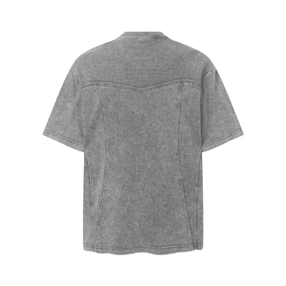 Waffle Washed Short Sleeve T-Shirt WN25480