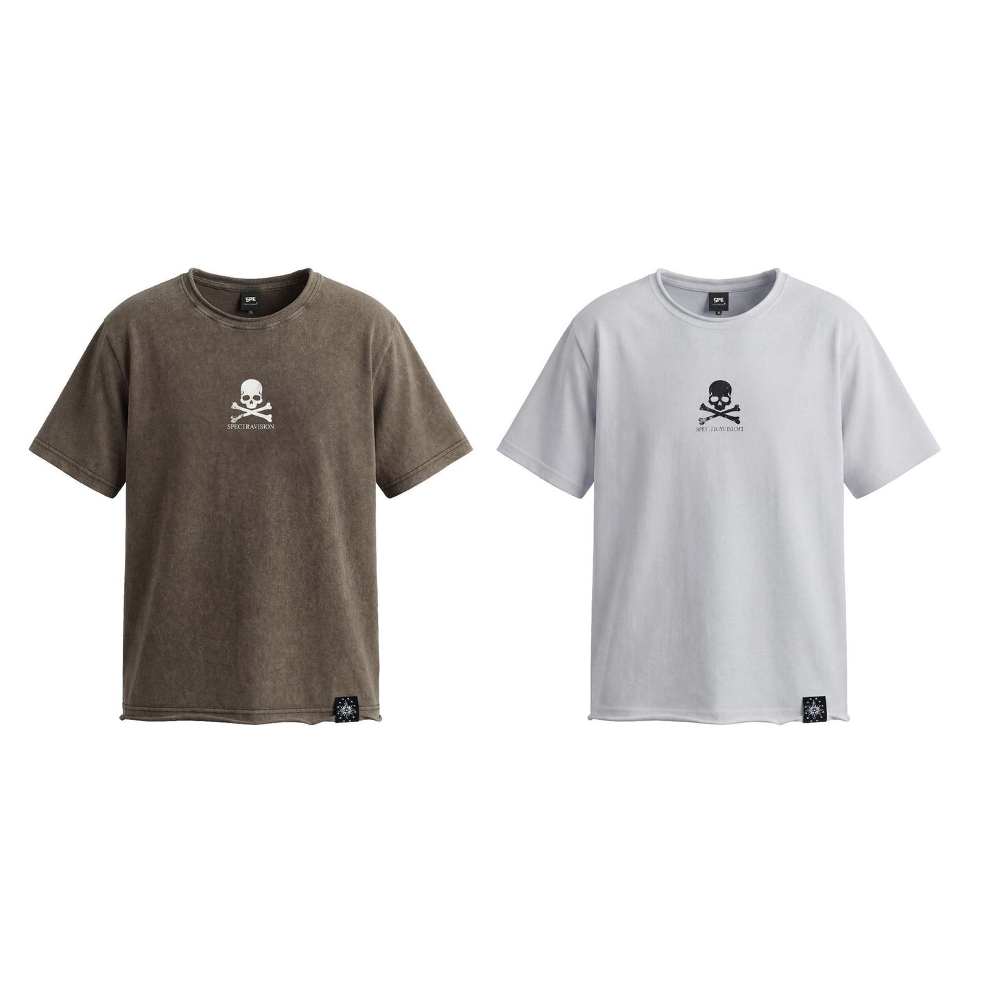 Skull Flag Washed Short Sleeve T-Shirt WN25649