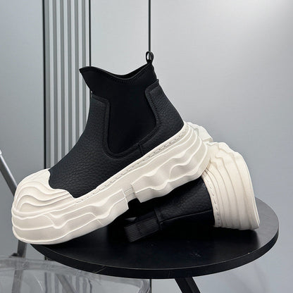 Side Gore Platform Sneaker Boots WN24698