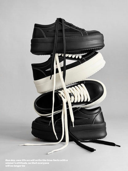 Chunky Platform Lace-Up Sneakers WN24531