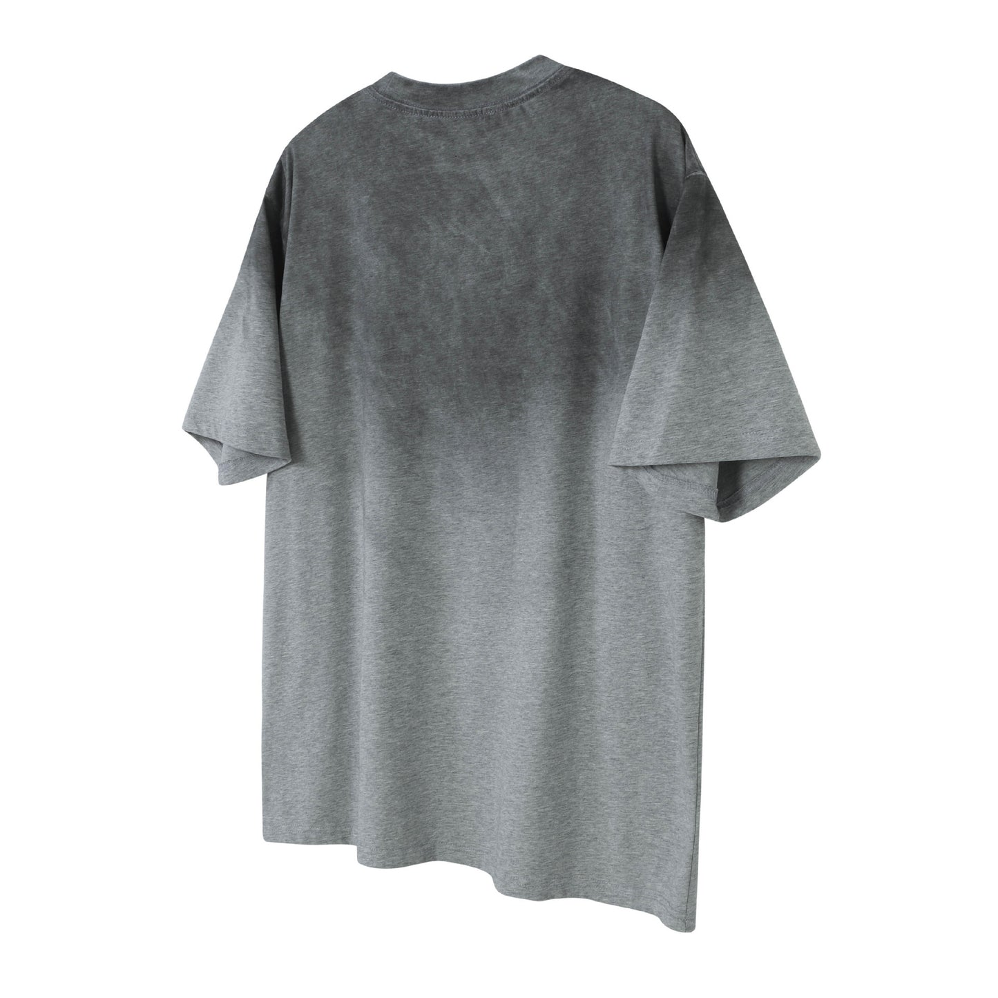 Damage Letter Print Short Sleeve T-Shirt WN25417