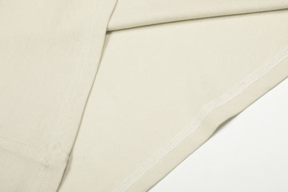 Henley Letter Studs Detail Long Sleeve T-Shirt WN25404