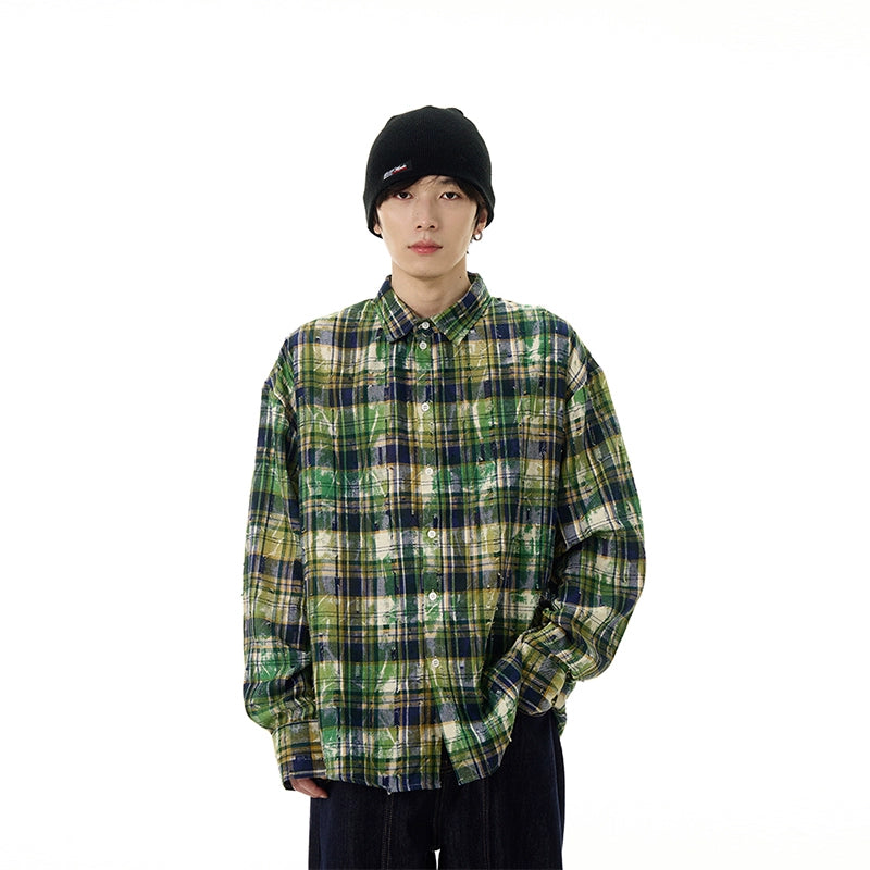 Plaid Long Sleeve Shirt WN7661