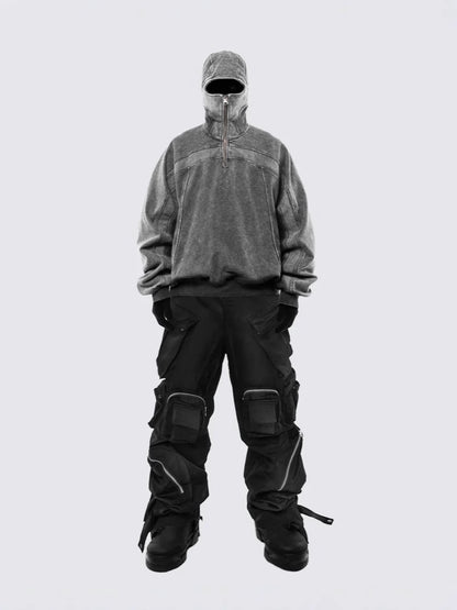 Eye-Opening Long-Zipper Hoodie WN27928