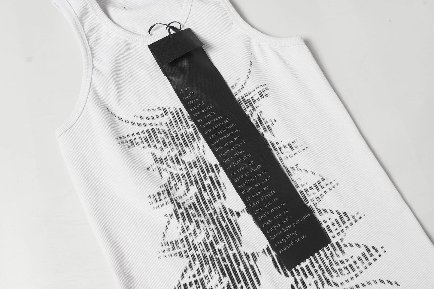 Graphic Design Print Sleeveless T-Shirt WN18583