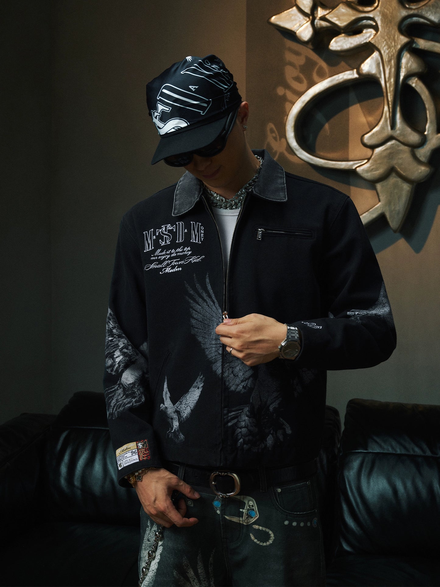 Zipper Detroit Jacket WN12016