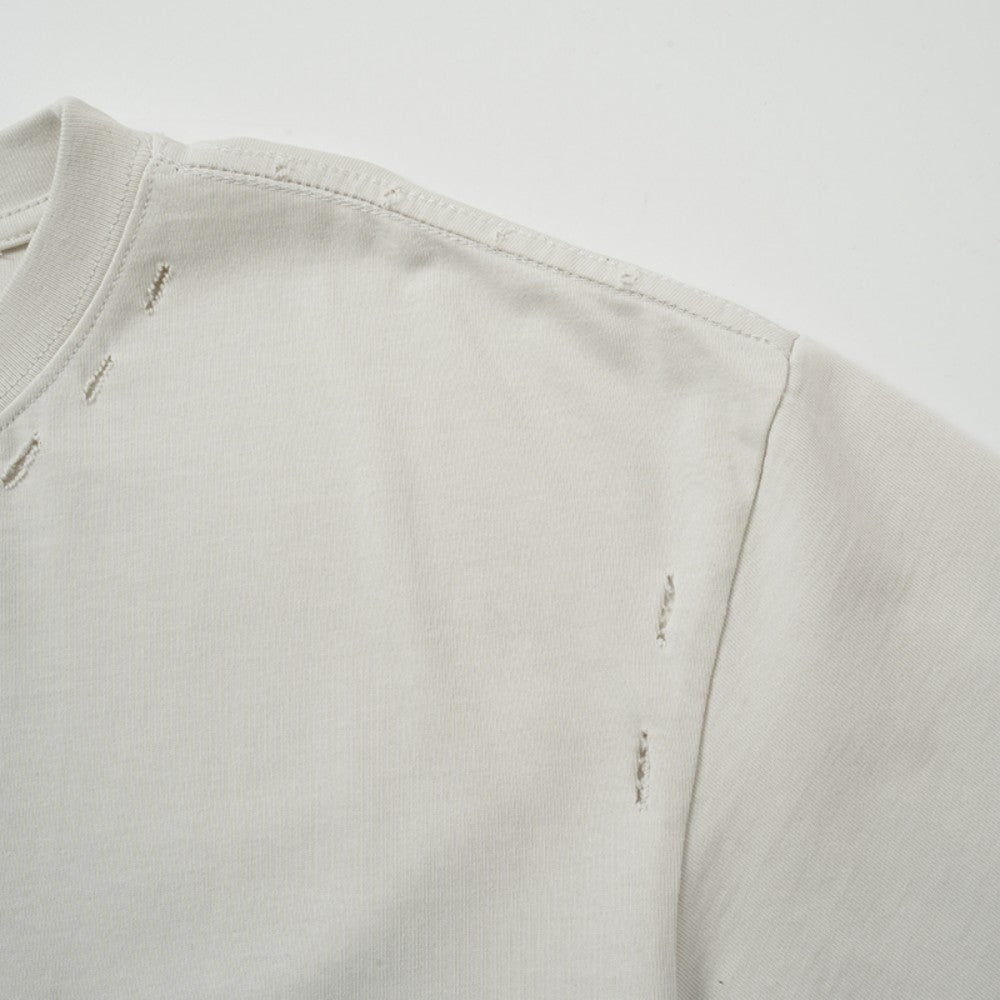 Damage Cross Graphic Short Sleeve T-Shirt WN28008