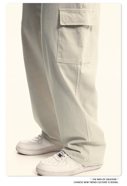Wide-leg Thin Cargo Sweatpants WN6022