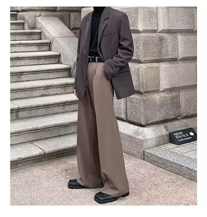 Tuck-in Drape Flare Trousers WN19119-K