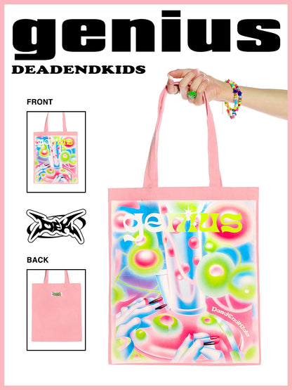 Graphic Print Tote Bag WN22275