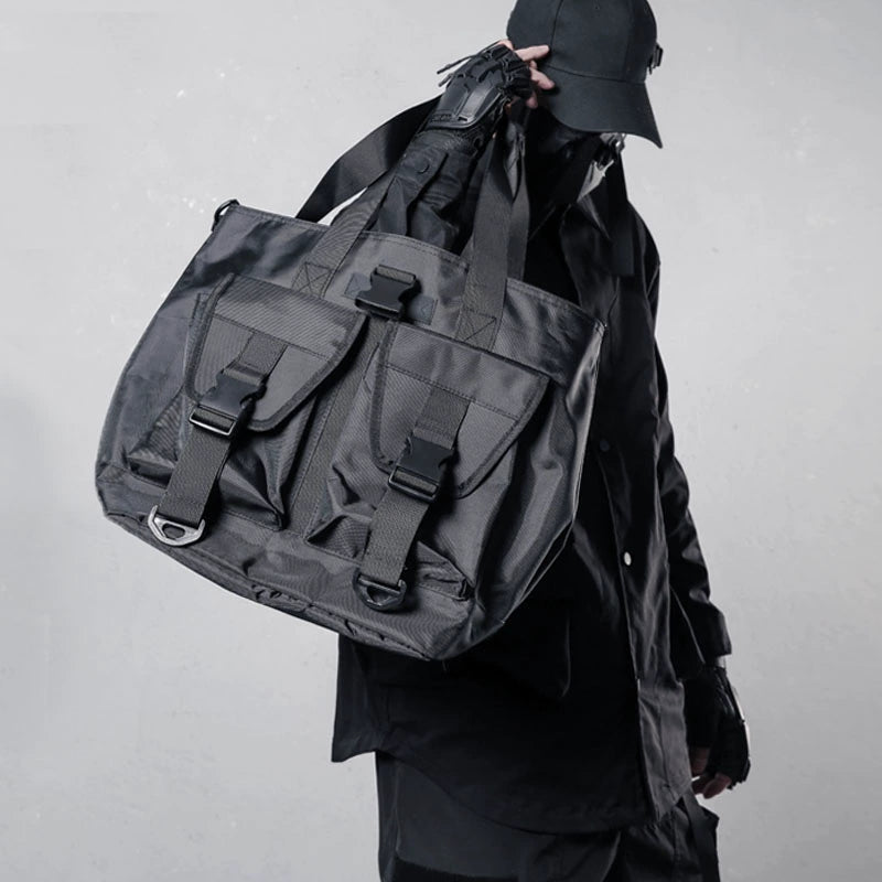 Functional Multi-Pocket Large Capacity Tote Bag WN22439