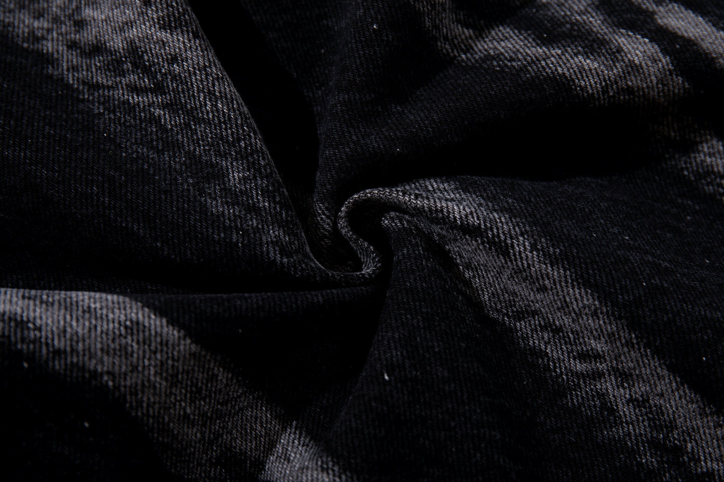 Multi-Print Wide Leg Denim Jeans WN23093