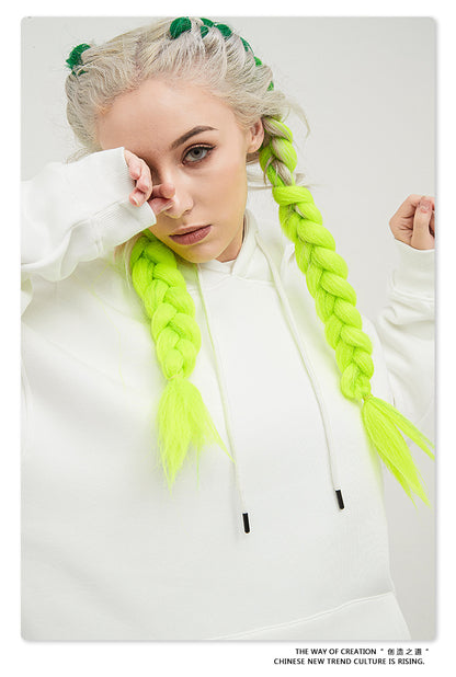 Fleece Lining Oversize Hoodie & Fleece Lining Sweatpants Setup WN9931