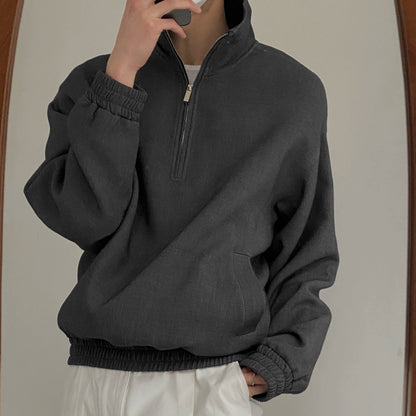 Half Zipper Pullover Jacket WN21576