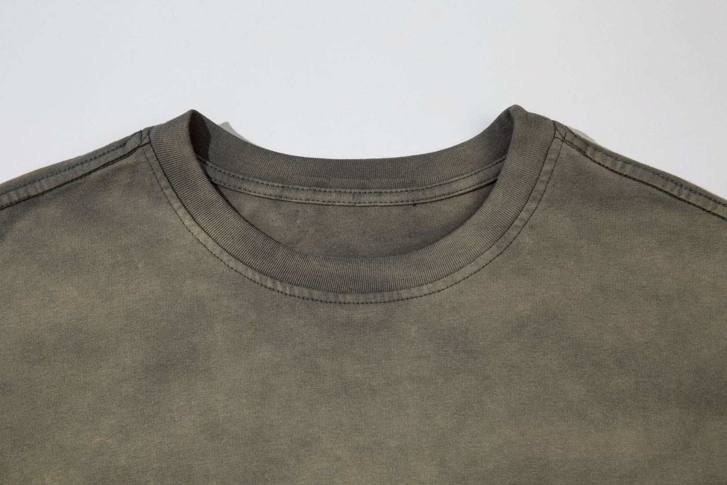 Washed Damage Short Sleeve T-Shirt WN16148