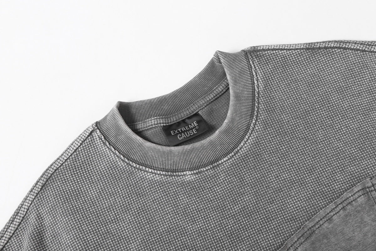 Waffle Washed Short Sleeve T-Shirt WN25480