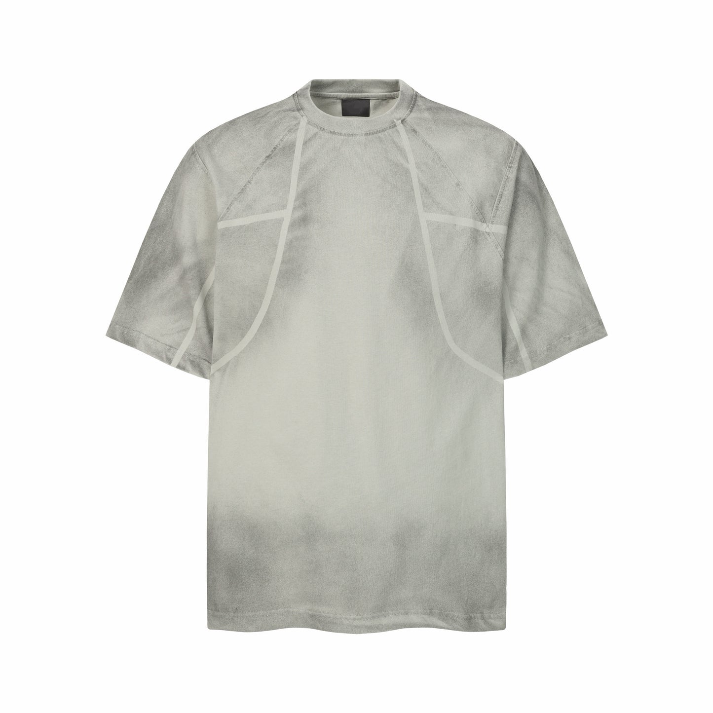 Tie-Dye Washed Deconstructed Oversize Short Sleeve T-Shirt WN24414