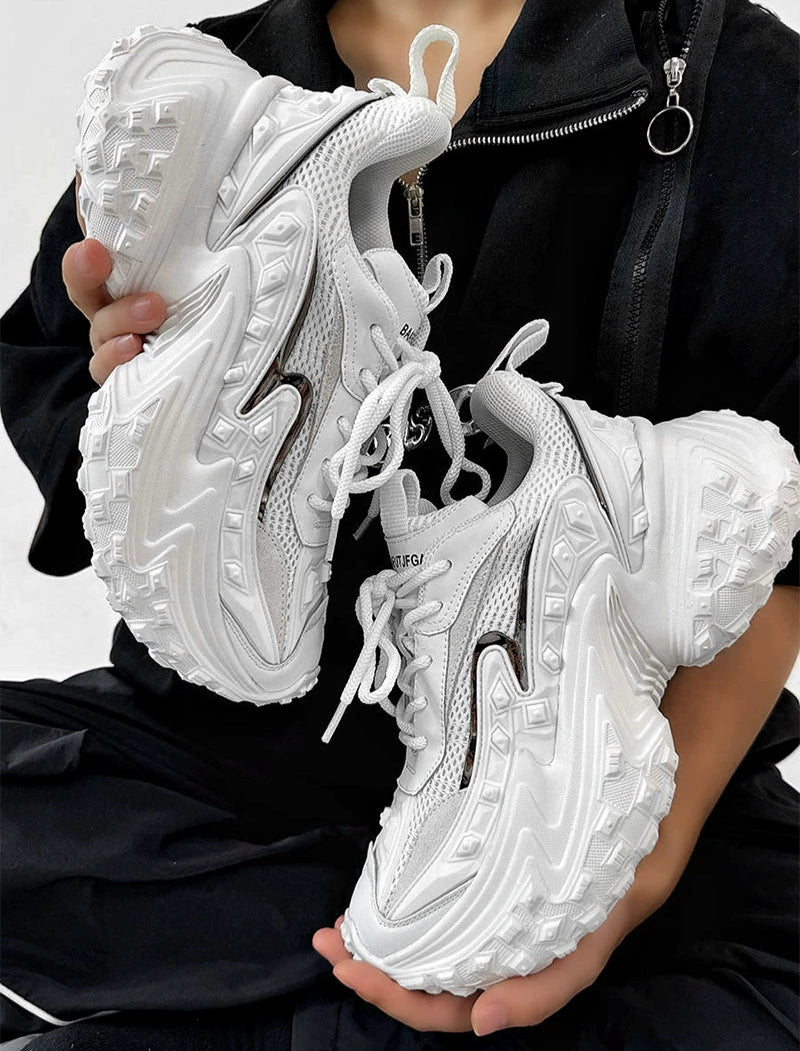 Thick-Soled Chunky Sneakers WN19126