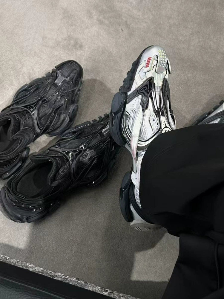 Crocodile Chunky Sole Dad Sneakers WN20767