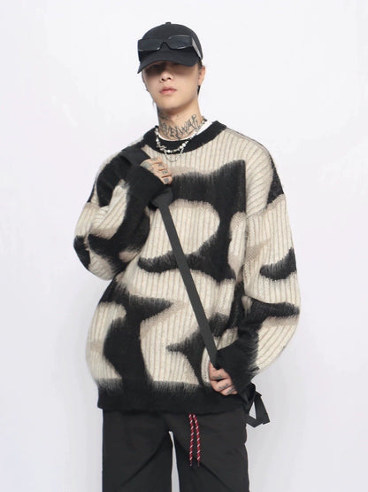 Oversize Knit Sweater WN10941