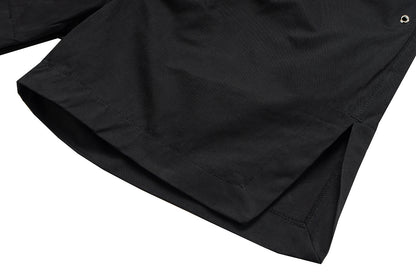 Side Slit Sporty Wide Leg Half Pants WN25670