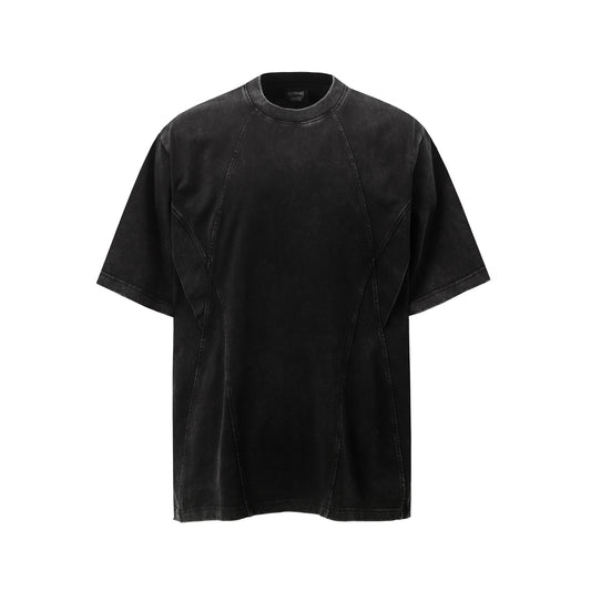 Heavy Wash Damage Short Sleeve T-Shirt WN14170