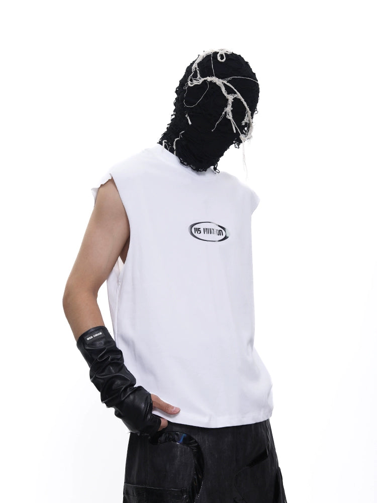 Oversize Sleeveless T-Shirt WN18665