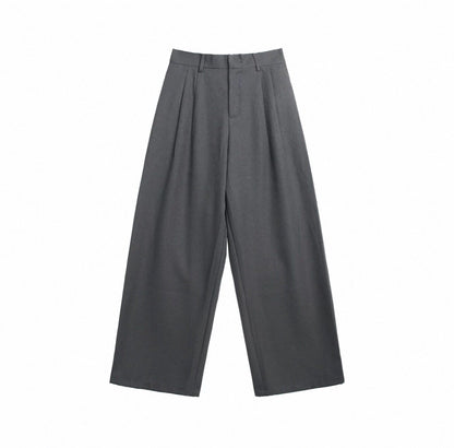 Double Breasted Tailored Jacket & Wide Leg Trousers Setup WN25355