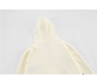 Cross Embroidery Zipper Hoodie WN11001