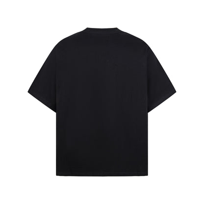 Smile Print Oversize Short Sleeve T-Shirt WN26062