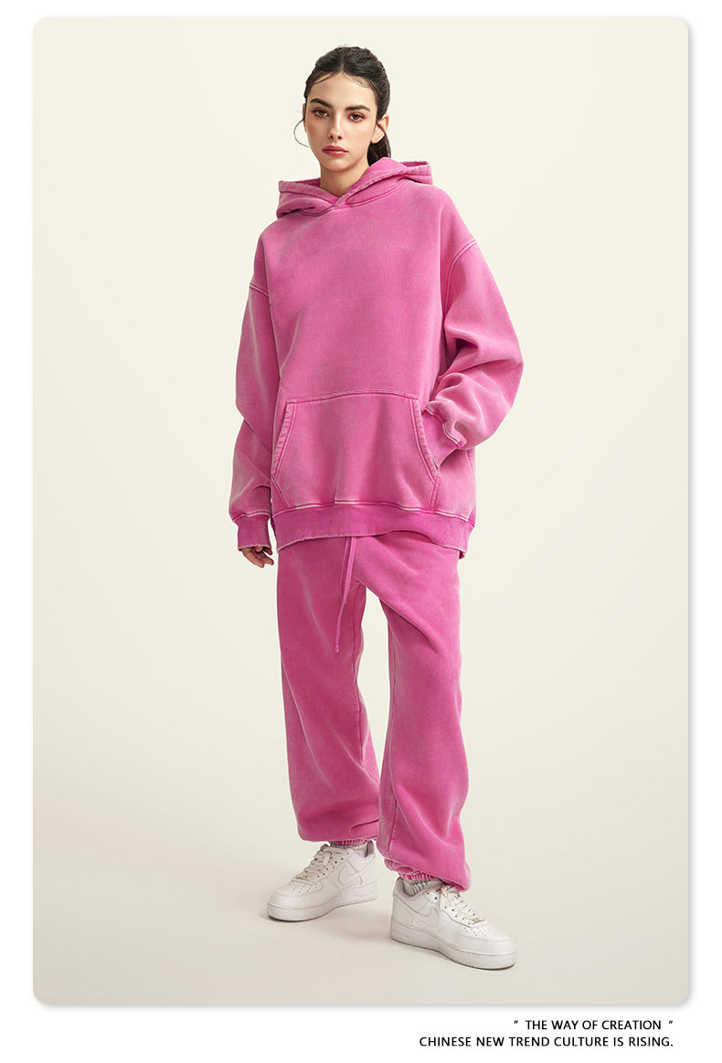 Oversize Washed Hoodie WN6460