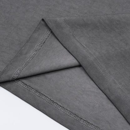 Plain Washed Oversize Short Sleeve T-Shirt WN18585