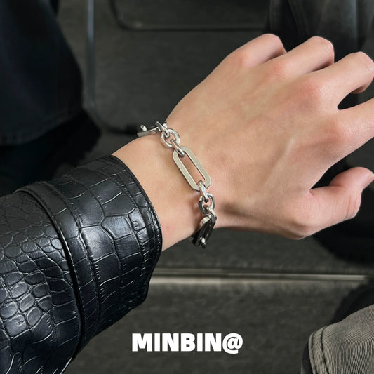 Cuban Chain Splicing Bracelet WN19214